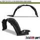 2x Inner Fender Liners with Insulation Foam for Toyota C-HR CHR 2019-2022 Front