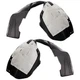 CAPA Set of 2 Fender Liner For Cadillac SRX 2010-2016 Front Left & Right Inner CAPA Set of 2 Fender Liner For Cadillac SRX 2010-2016 Front Left & Right Inner