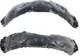 Front, Driver and Passenger Side Fender Liner For Lexus ES350 2010-2012 Front, Driver and Passenger Side Fender Liner For Lexus ES350 2010-2012