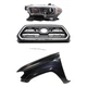 Grille For 2016-17 Toyota Tacome Chrome/Black w/ LH Fender and Headlight SR5 Kit Grille For 2016-17 Toyota Tacome Chrome/Black w/ LH Fender and Headlight SR5 Kit