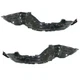 For 17-18 Prius Prime Front Splash Shield Fender Liner Panel Plastic SET PAIR