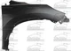Sherman Passenger Side/Right Front Fender Assembly For 2012-2016 Honda CR-V CAPA