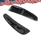For Porsche Panamera 2017-2023 1 Pair Gloss Black Fender Grille Air Vents Trim