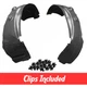Driver & Passenger Side Fender Liner Set w/ Clips For 2009-2020 Dodge Journey Driver & Passenger Side Fender Liner Set w/ Clips For 2009-2020 Dodge Journey