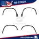 Front & Rear Fender Flares For 2012-2017 Volkswagen Tiguan