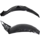 Front Left & Right Side Fender Liner Set For 2007-08 Infiniti G35 Front Section
