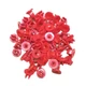FOR FORD Under-Body Shield Nut Set Of 30 Red W702438-S300 NEW /Quality FOR FORD Under-Body Shield Nut Set Of 30 Red W702438-S300 NEW /Quality