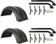 Buyers Fits 18" - 19.5" WHEELS POLY PLASTIC TRUCK FENDERS & MOUNTING BRACKETS Buyers Fits 18" - 19.5" WHEELS POLY PLASTIC TRUCK FENDERS & MOUNTING BRACKETS