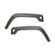 For Jeep Wrangler 1997-2006 Fender Flares Driver And Passenger Side Pair | Front