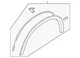 Genuine Mitsubishi Wheel Opening Molding 5220K207 Genuine Mitsubishi Wheel Opening Molding 5220K207
