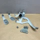 11-16 BMW 528i 535i 550i F10 FRONT LEFT SIDE FENDER BRACKET WING HOLDER SET OEM
