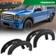 Offroad Pocket Rivet Style Black Wheel Fender Flares Fit For Ford F150 2009-2014