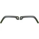 Fender Flares 3-3/4 in. Wide Front Left and Right For 1997-2006 Jeep Wrangler
