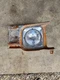 71-72 CHEVELLE SS MALIBU RH FRONT FENDER EXTENSION GM #3982404 WITH BEZEL & BULB