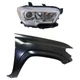 Fender + Headlight Set Halogen For 2019-2023 Toyota Tacoma Fender + Headlight Set Halogen For 2019-2023 Toyota Tacoma