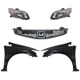 Headlight Lamp  Left-and-Right Coupe Left & Right for Honda Civic 2013