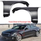 Primed Front Driver & Passenger Side Fender Fits 2013-2018 Cadillac Ats Sedan Primed Front Driver & Passenger Side Fender Fits 2013-2018 Cadillac Ats Sedan