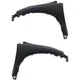 CAPA Certified Fender Fits Honda CR-V 2012-2016 Front Driver and Passenger Side