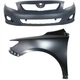 Bumper Cover Kit For 2009-2010 Toyota Corolla Front 2 Pieces Bumper Cover Kit For 2009-2010 Toyota Corolla Front 2 Pieces