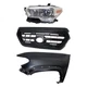 Headlamp Kit For 2016-2017 Toyota Tacoma Left LH Assy CAPA with Wheel Arch Trim