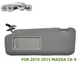 For Mazda 2010-2015 CX-9 Left Driver Side Gray Sun Visor with Lights TDY1-69-320 For Mazda 2010-2015 CX-9 Left Driver Side Gray Sun Visor with Lights TDY1-69-320