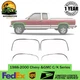Front&Rear Fender Chrome Trim Moldings LH&RH For 1988-2000 Chevy &GMC C/K Series