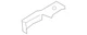 Genuine Audi Fender Center Bracket 80A-821-472-STL