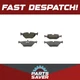 Brake Pads Set Rear 0986460964 Bosch 34211160340 34211160341 34211160533 BP533