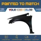 For 2012-2013 HONDA CIVIC 2DR Left Fender w/o SL Hole (Not Fit '14) Painted