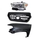 Headlight Kit For 2016-2017 Toyota Tacoma Left LH Assy CAPA with Wheel Arch Trim