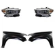 Headlight Kit For 2016-2017 Toyota Tacoma Left Right Assembly Halogen CAPA Headlight Kit For 2016-2017 Toyota Tacoma Left Right Assembly Halogen CAPA