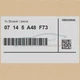 Genuine BMW 07145A48F73 - Genuine BMW 07145A48F73 -