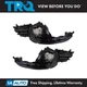 TRQ Front Inner Fender Liner Set Fits 2017-2022 Subaru Impreza