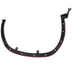 Fit 2016-2019 Lexus RX350 RX450 Front Driver Fender Flare Wheel Opening Molding Fit 2016-2019 Lexus RX350 RX450 Front Driver Fender Flare Wheel Opening Molding
