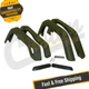 Crown Automotive 55254918K6 Fender Flare Kit for 1997-2006 Jeep Wrangler TJ