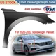 Fender For 2020 2021 2022 Volkswagen Passat Primed Front Passenger Side Fender For 2020 2021 2022 Volkswagen Passat Primed Front Passenger Side