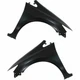 For Honda Civic Fender 2012-2015 Driver and Passenger Pair Front All Submodels