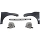 Headlight Lamp Left-and-Right Left & Right for Fiat 500 2012-2019 Headlight Lamp Left-and-Right Left & Right for Fiat 500 2012-2019