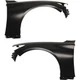 Front Fenders Set For 2014-2023 Infiniti Q50 Front Fenders Set For 2014-2023 Infiniti Q50