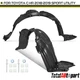 2pcs Inner Fender Liners with Insulation Foam for Toyota C-HR 2018 2019 Front 2pcs Inner Fender Liners with Insulation Foam for Toyota C-HR 2018 2019 Front