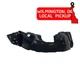 Front Left Driver Side Fender Liner For 2019-2021 Honda Civic HO1248186. PHL