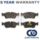 Brake Pads Set Front CPO Fits BMW 3 Series 1990-2007 Z4 2002-2009 Z3 1996-2003
