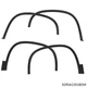 Fit For 12-17 Volkswagen Tiguan Textured Wheel Cover Protector 4Pc Fender Flares