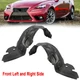 New Front Fender Liner Set Pair For 2010-2015 Lexus IS250 IS350 2PCS New Front Fender Liner Set Pair For 2010-2015 Lexus IS250 IS350 2PCS