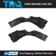 TRQ Front Inner Fender Liner Set For 2011-2014 Toyota Sienna TO1248163 TO1249163