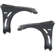 Fender For 2008-2015 Mitsubishi Lancer Front Left and Right Evolution Steel Fender For 2008-2015 Mitsubishi Lancer Front Left and Right Evolution Steel
