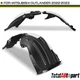 2x Inner Fender Liners with Insulation Foam for Mitsubishi Outlander 22-23 Front