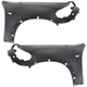 CAPA Fender For 2011-2013 BMW X5 Front Left and Right E70 w/ Headlamp Washers CAPA Fender For 2011-2013 BMW X5 Front Left and Right E70 w/ Headlamp Washers