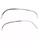 For 1992-2000 Fender Trim Front Driver and Passenger Side GMC Yukon Chrome 2Pc