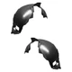 For BMW 745i 02-05 Front Driver & Passenger Side Fender Liner Set Value Line For BMW 745i 02-05 Front Driver & Passenger Side Fender Liner Set Value Line